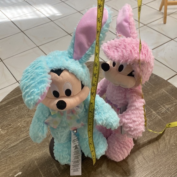 Disney Mickey & Minnie Mouse Bunny 2022 Stuffed Animal Plush 19" Toy Doll NWT - Picture 6 of 7